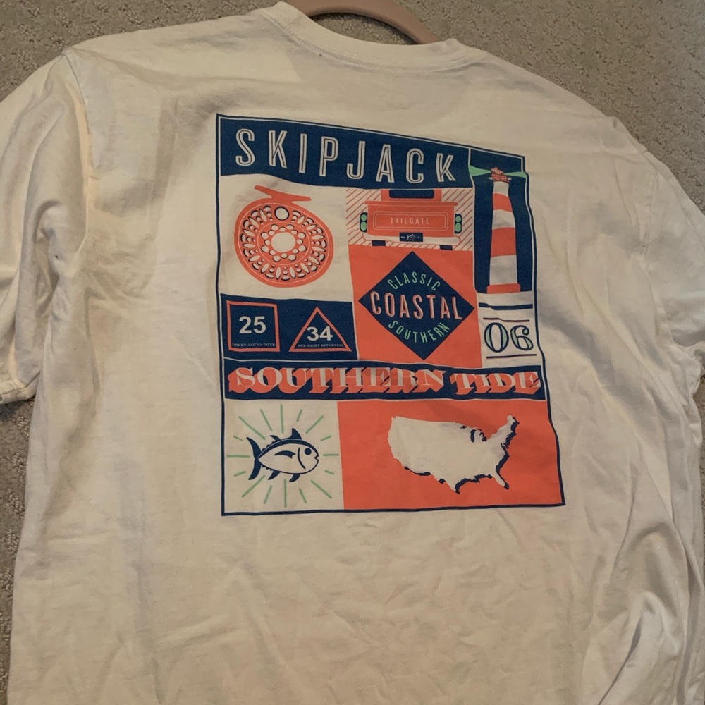 Southern tide white shirt!
